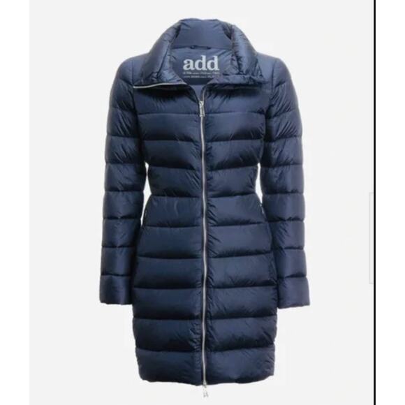 ADD Ultra Lightest Down Navy Jacket  - Size 8 - Picture 1 of 14